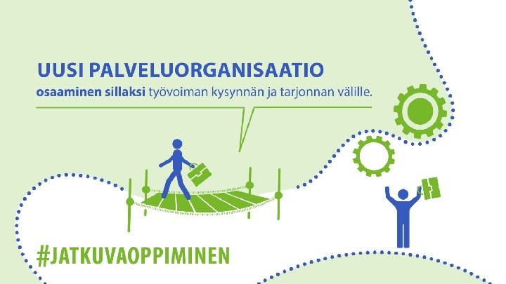 Visio (luonnos) Jokainen työikäinen kehittää osaamistaan aktiivisesti ja joustavasti työuran aikana. Kaikilla on merkityksellisen