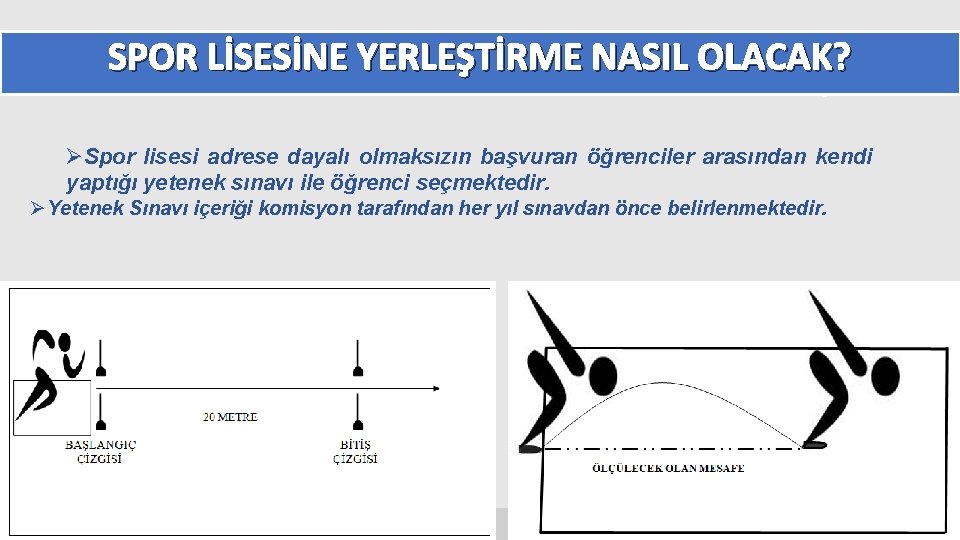 SPOR LİSESİNE YERLEŞTİRME NASIL OLACAK? Your Log o ØSpor lisesi adrese dayalı olmaksızın başvuran