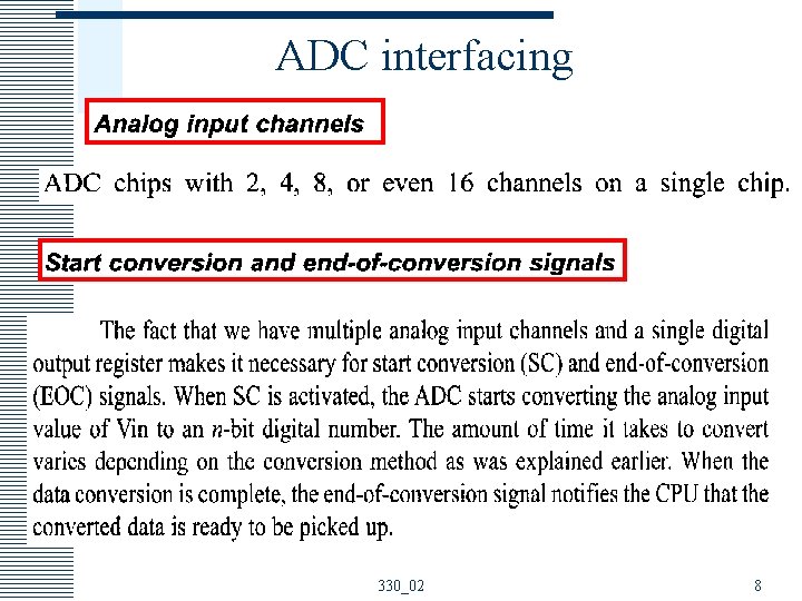 ADC interfacing 330_02 8 