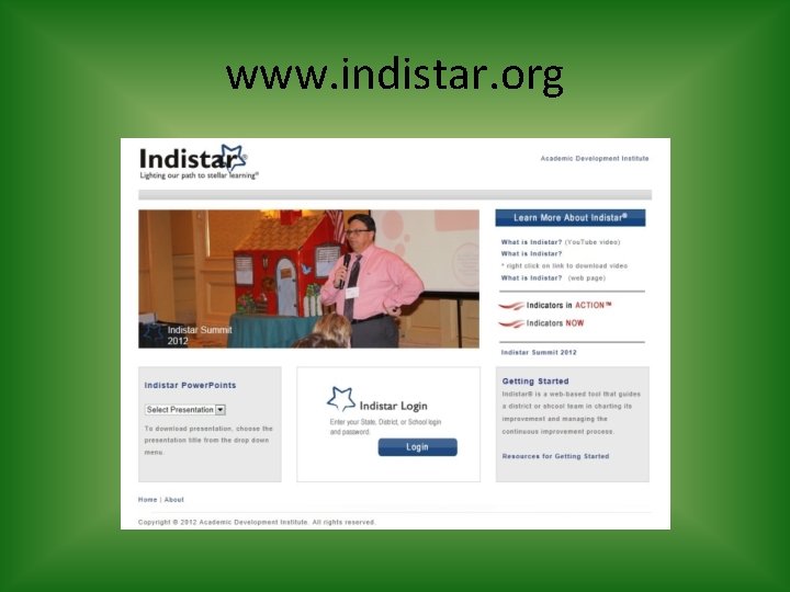 www. indistar. org 