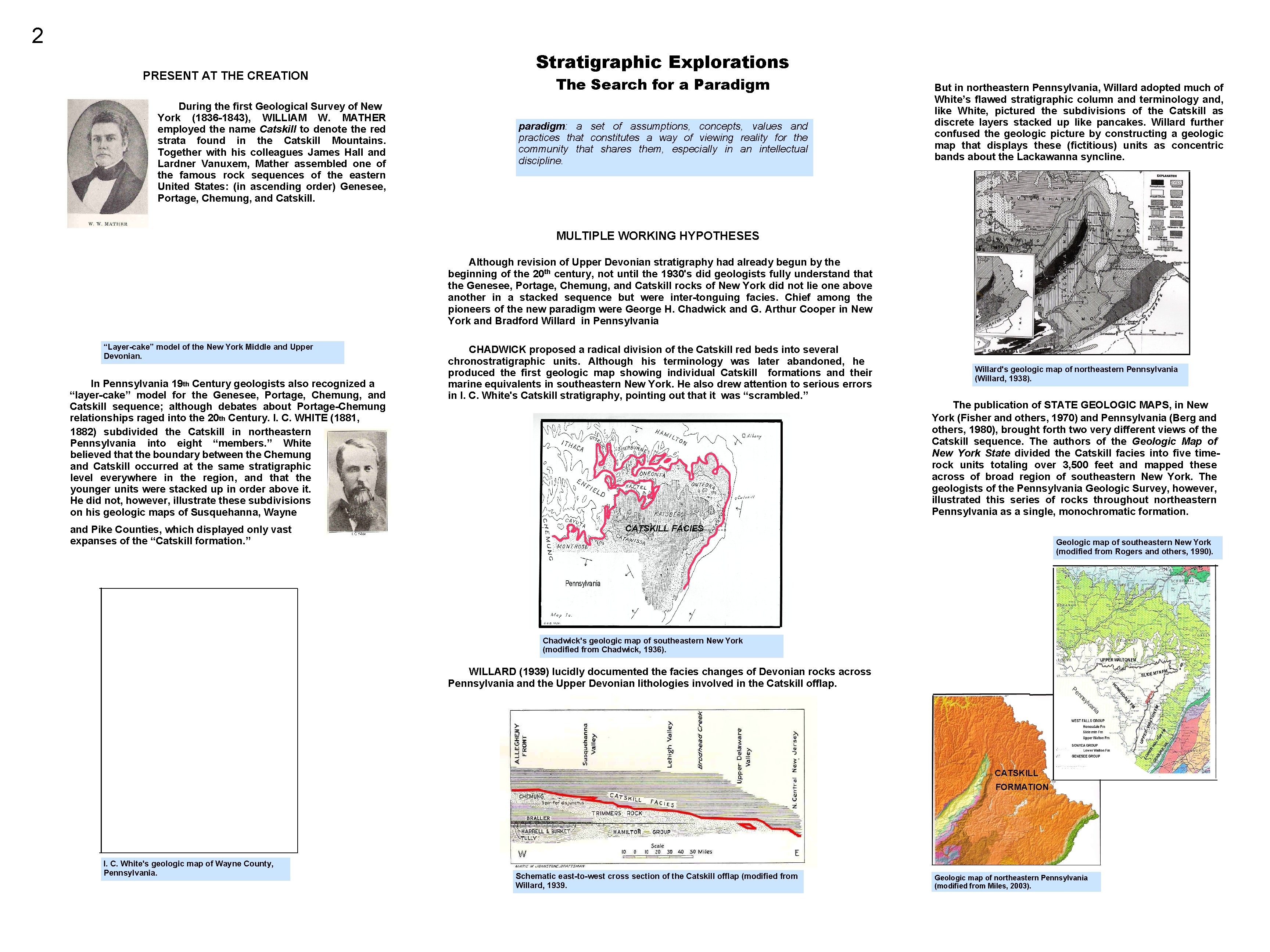 2 PRESENT AT THE CREATION During the first Geological Survey of New York (1836