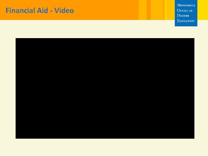 Financial Aid - Video 