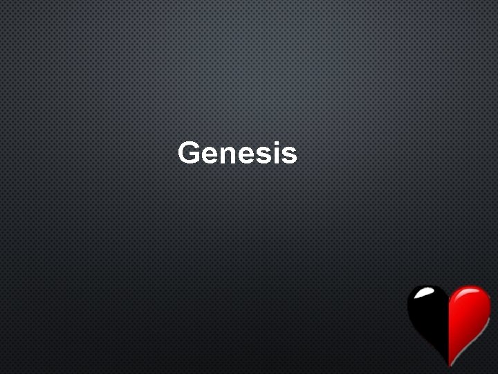 Genesis 