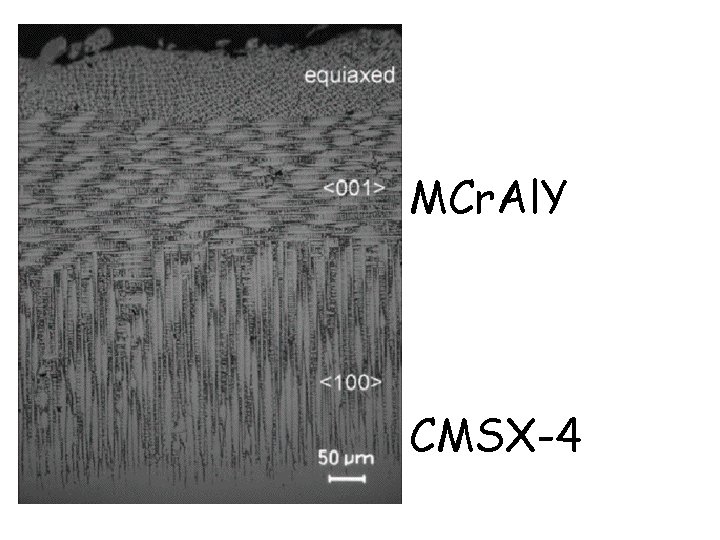 MCr. Al. Y CMSX-4 