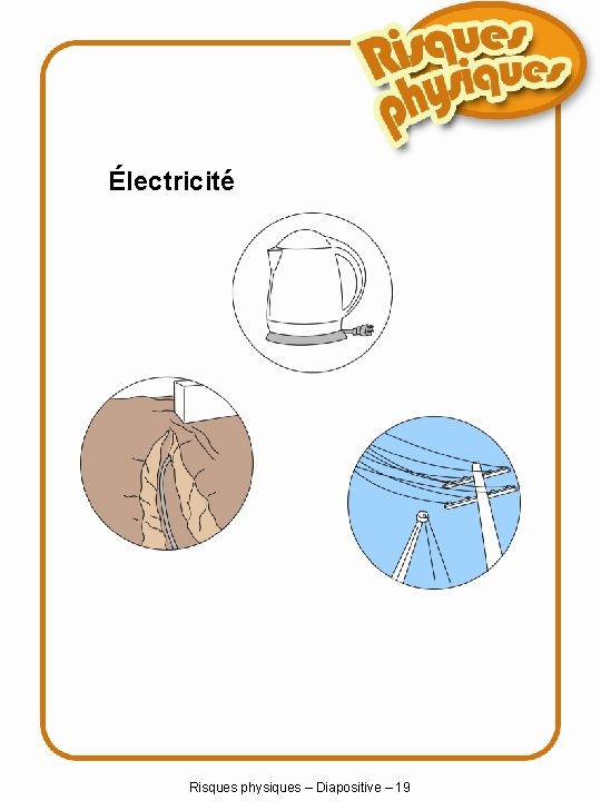 Électricité Risques physiques – Diapositive – 19 