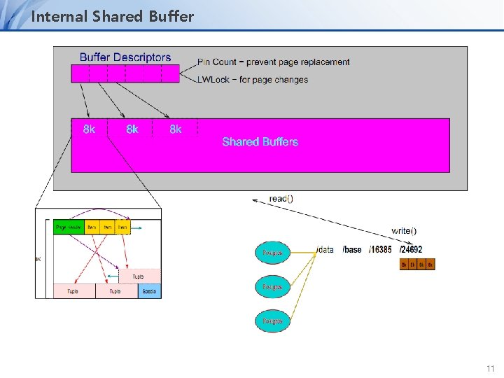 Internal Shared Buffer 11 