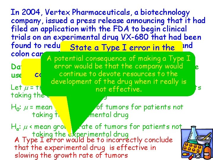 In 2004, Vertex Pharmaceuticals, a biotechnology company, issued a press release announcing that it
