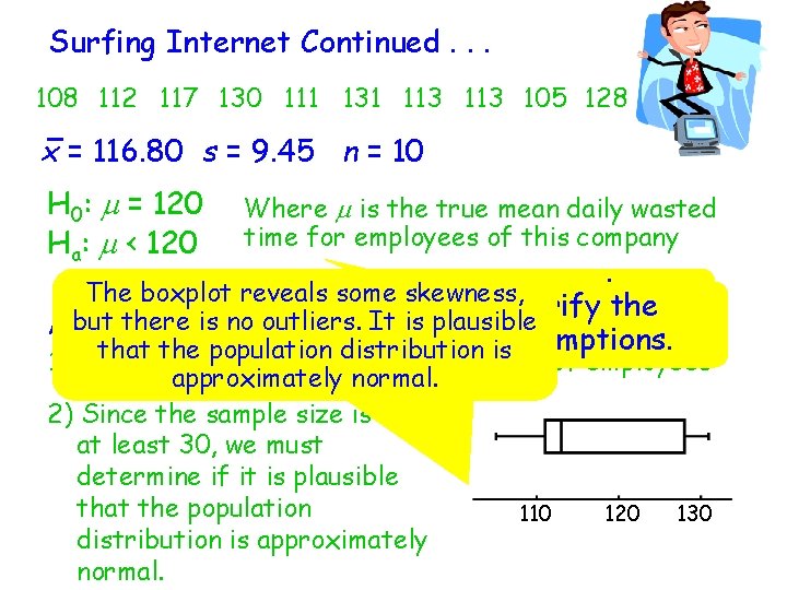 Surfing Internet Continued. . . 108 112 117 130 111 131 113 105 128