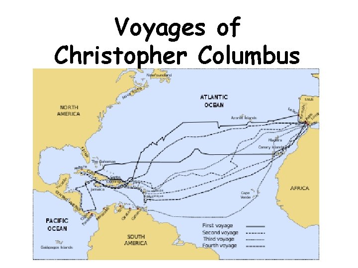 Voyages of Christopher Columbus 