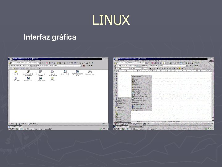 LINUX Interfaz gráfica 