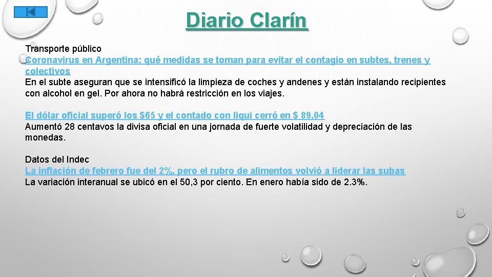 Diario Clarín Transporte público Coronavirus en Argentina: qué medidas se toman para evitar el