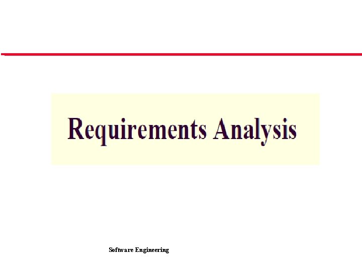 Software Engineering 