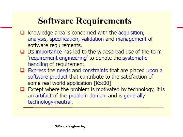 Software Engineering 