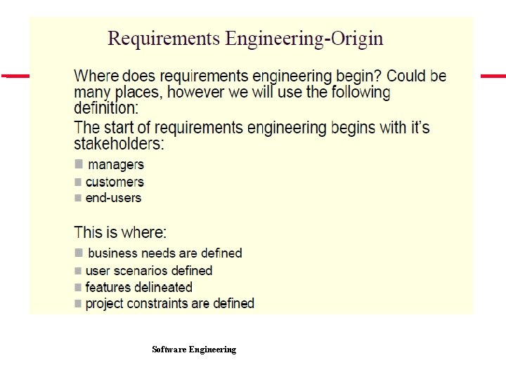 Software Engineering 