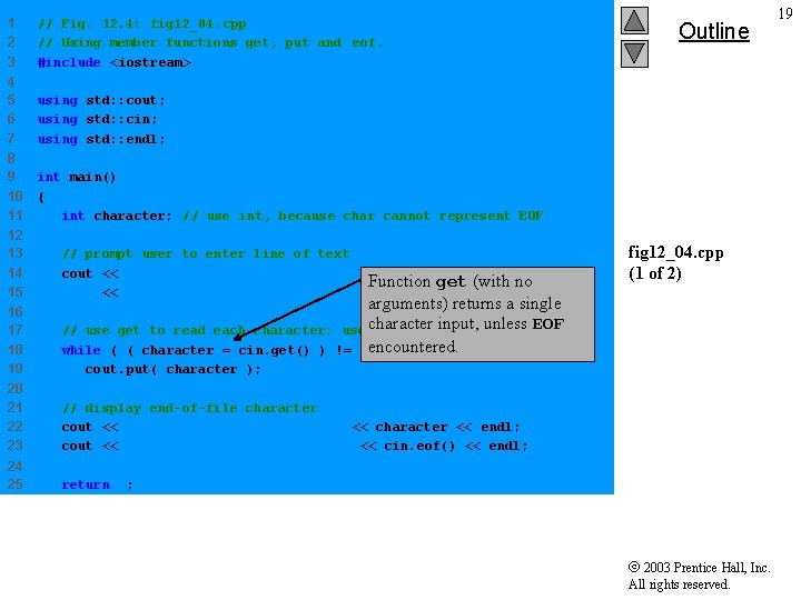 1 2 3 // Fig. 12. 4: fig 12_04. cpp // Using member functions