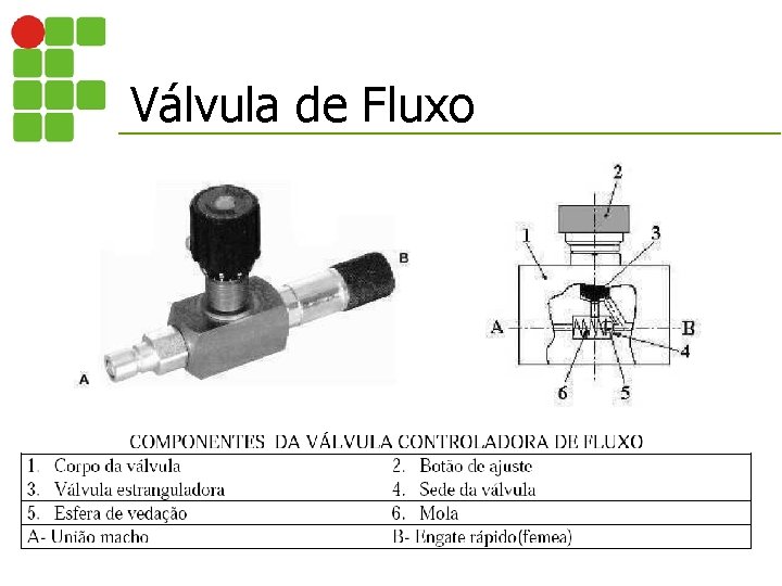 Válvula de Fluxo 