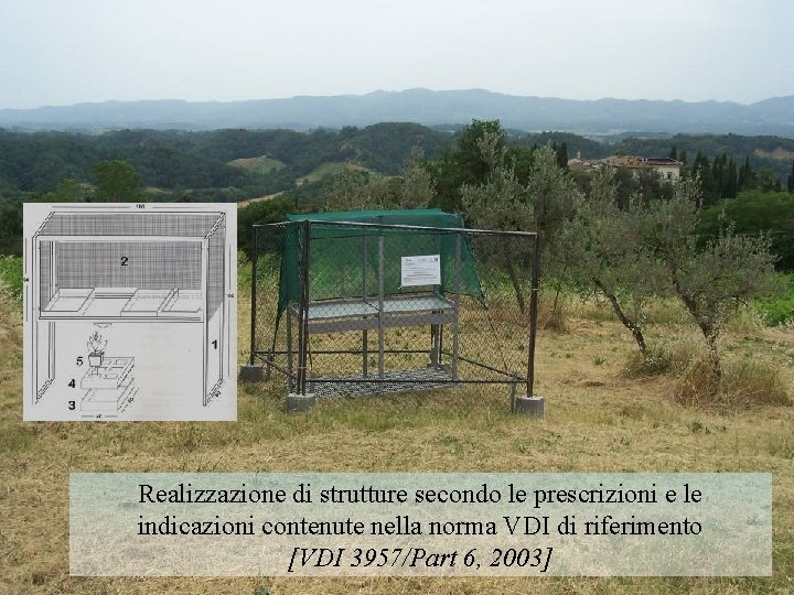 Realizzazione di strutture secondo le prescrizioni e le indicazioni contenute nella norma VDI di