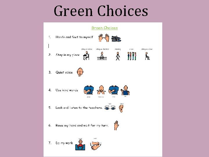 Green Choices 