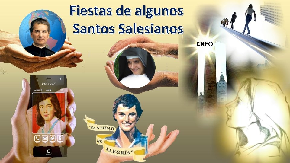 Fiestas de algunos Santos Salesianos CREO 