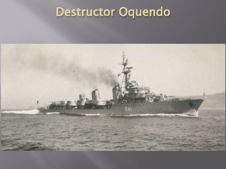 Destructor Oquendo 