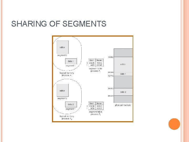 SHARING OF SEGMENTS 