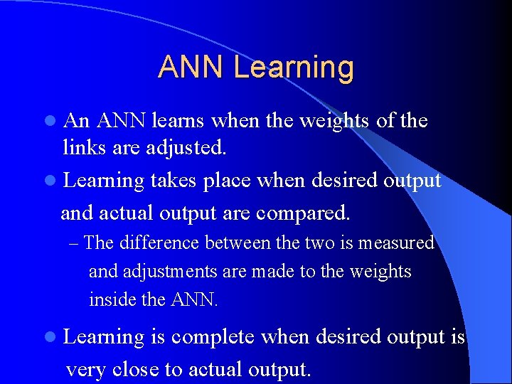 Artificial Neural Networks An Overview and Analysis Modeling