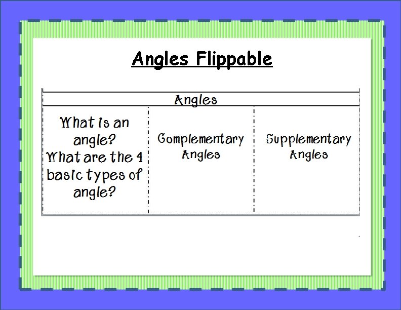Angles Flippable 