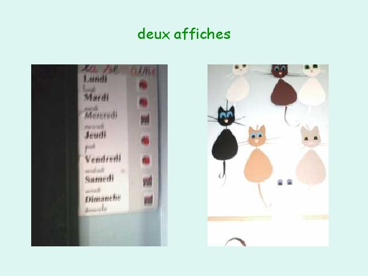 deux affiches 