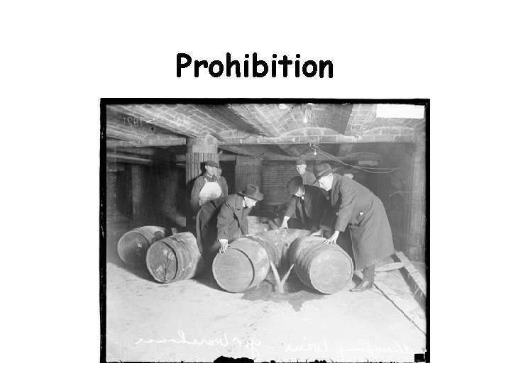 Prohibition 