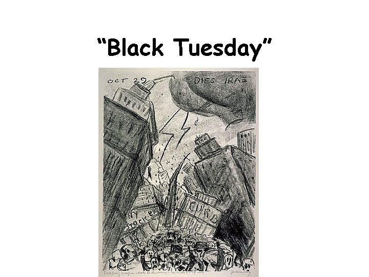 “Black Tuesday” 