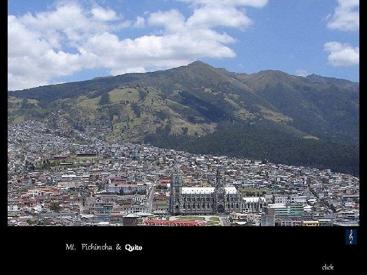 Mt. Pichincha & Quito click 