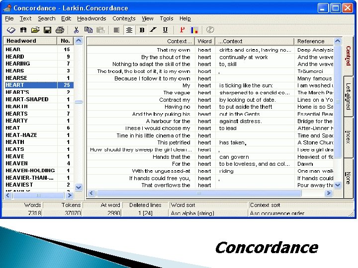 Concordance 