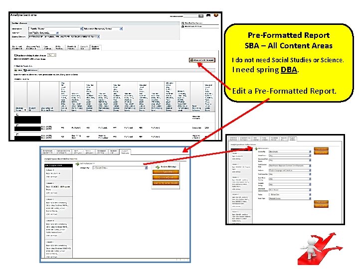 Pre-Formatted Report SBA – All Content Areas I do not need Social Studies or