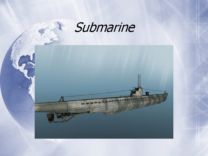 Submarine 