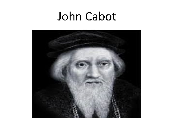 John Cabot 