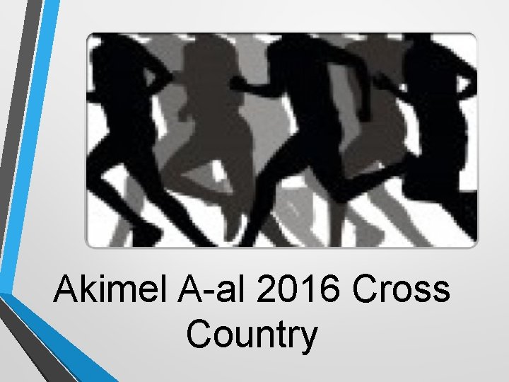Akimel A-al 2016 Cross Country 