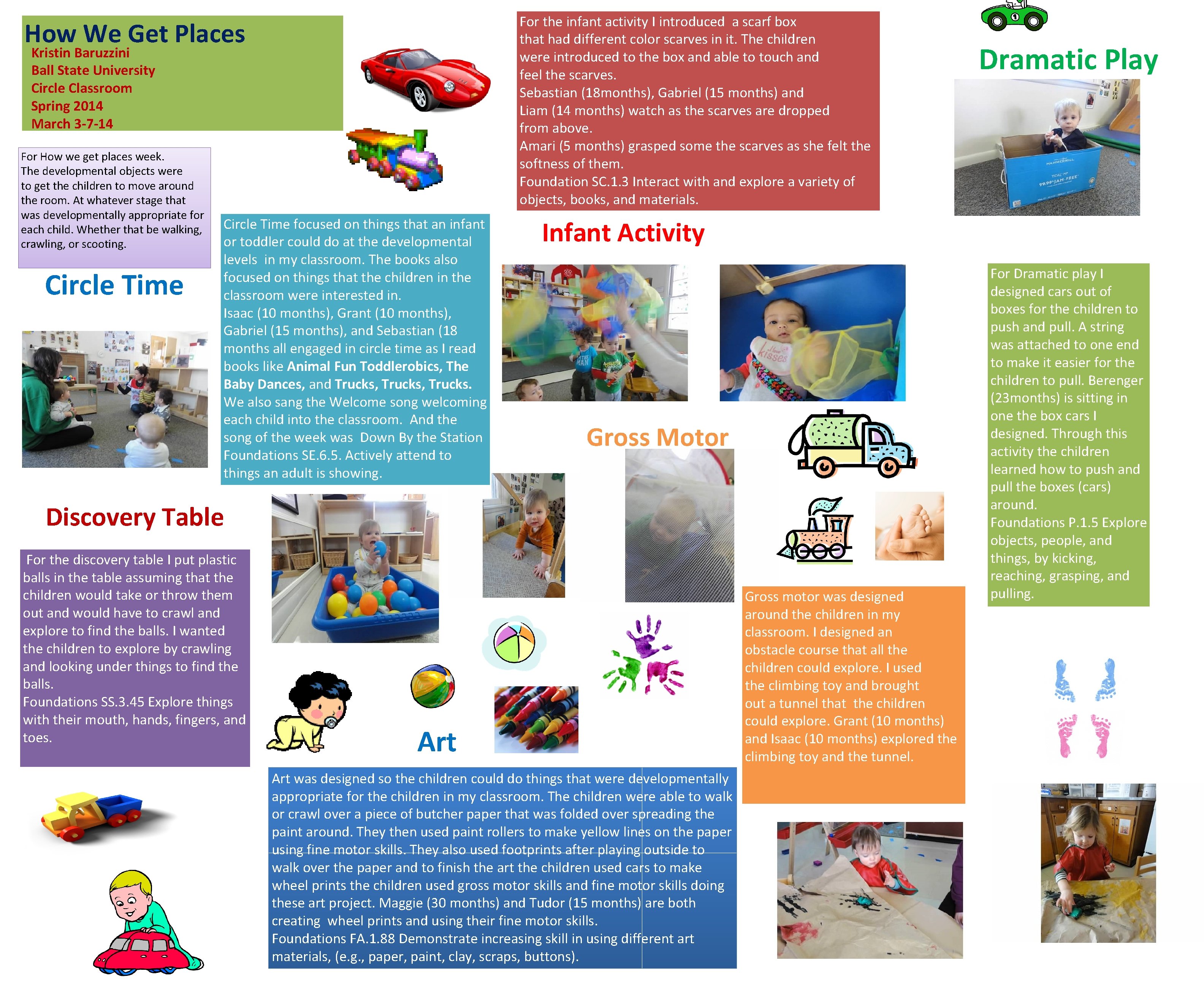 For the infant activity I introduced a scarf box that had different color scarves