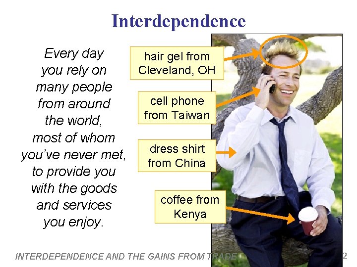 Interdependence Every day hair gel from Cleveland, OH you rely on many people cell