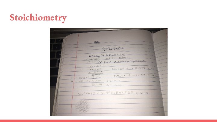 Stoichiometry 