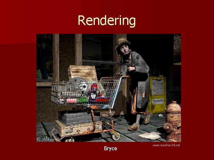 Rendering Bryce www. creative-3 d. net 