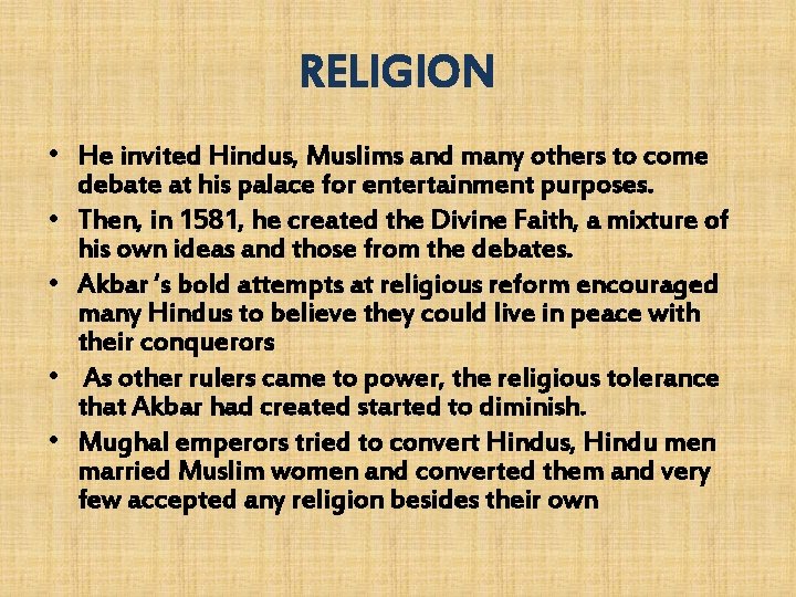 RELIGION • He invited Hindus, Muslims and many others to come debate at his RELIGION • He invited Hindus, Muslims and many others to come debate at his