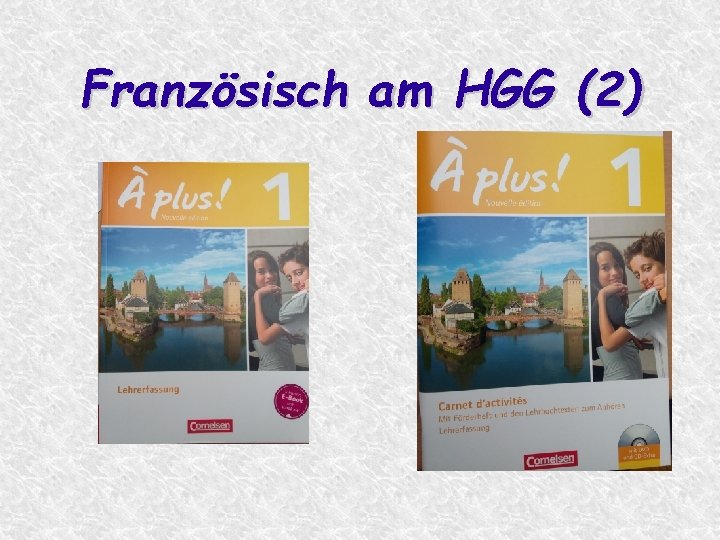 Französisch am HGG (2) 