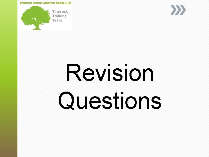 Revision Questions 