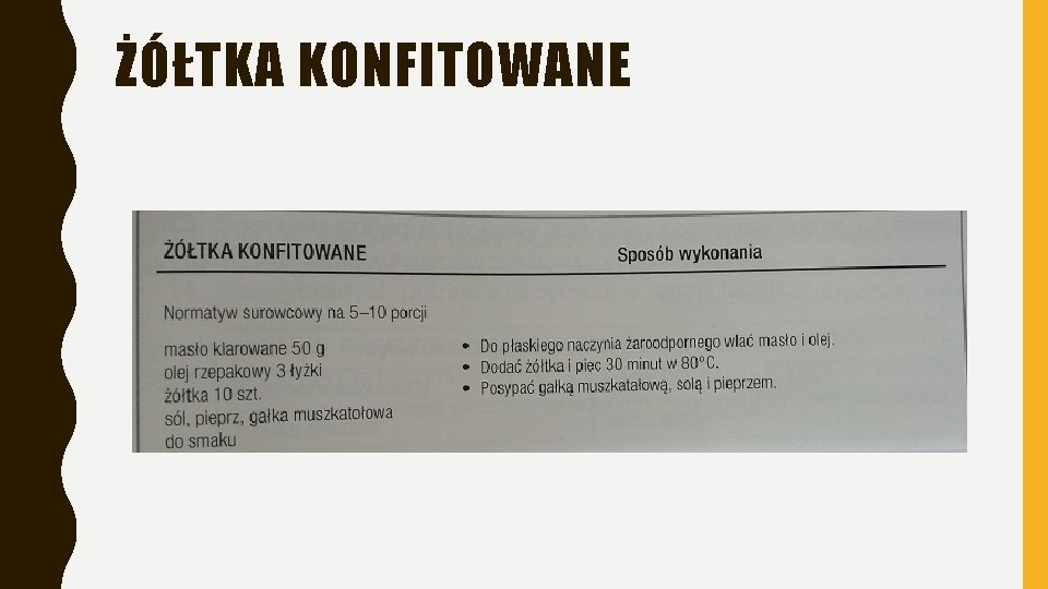 ŻÓŁTKA KONFITOWANE 