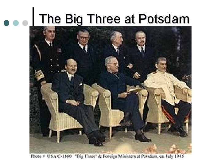 The Big Three at Potsdam 