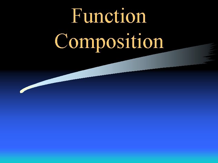 Function Composition 