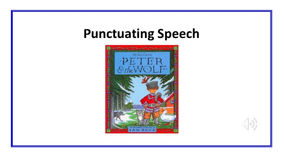 Punctuating Speech 