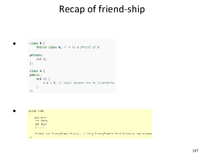 Recap of friend-ship • • 147 