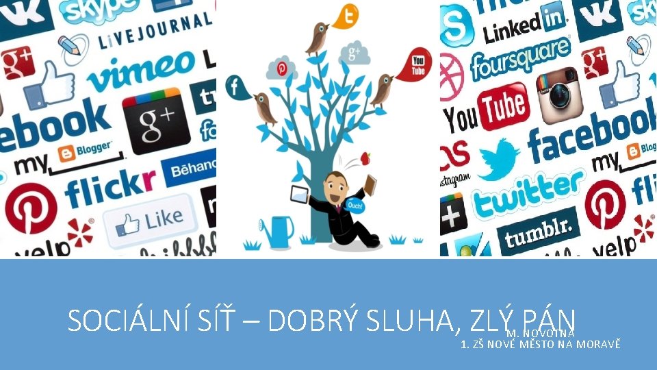 SOCIÁLNÍ SÍŤ – DOBRÝ SLUHA, ZLÝ PÁN M. NOVOTNÁ 1. ZŠ NOVÉ MĚSTO NA