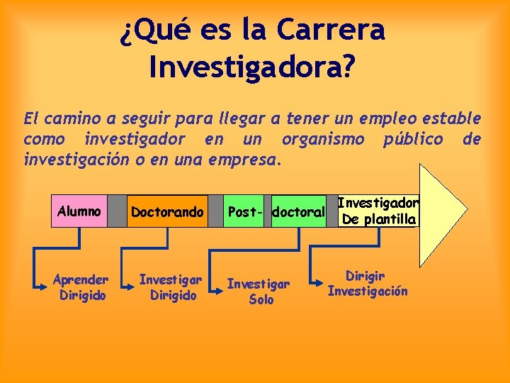 ¿Qué es la Carrera Investigadora? El camino a seguir para llegar a tener un